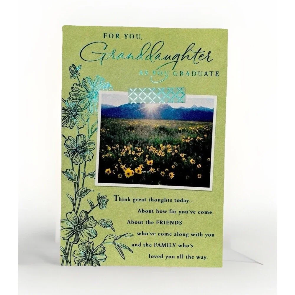 Hallmark Graduation Card – Master’s Degree – Elegant Chalkboard Design – Premium